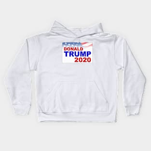 Donald Trump for President in 2020 Kids Hoodie